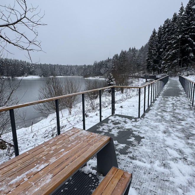 Пикник в красивом месте